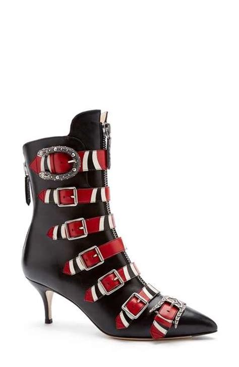 gucci susan snake bootie|Gucci designer ankle boots.